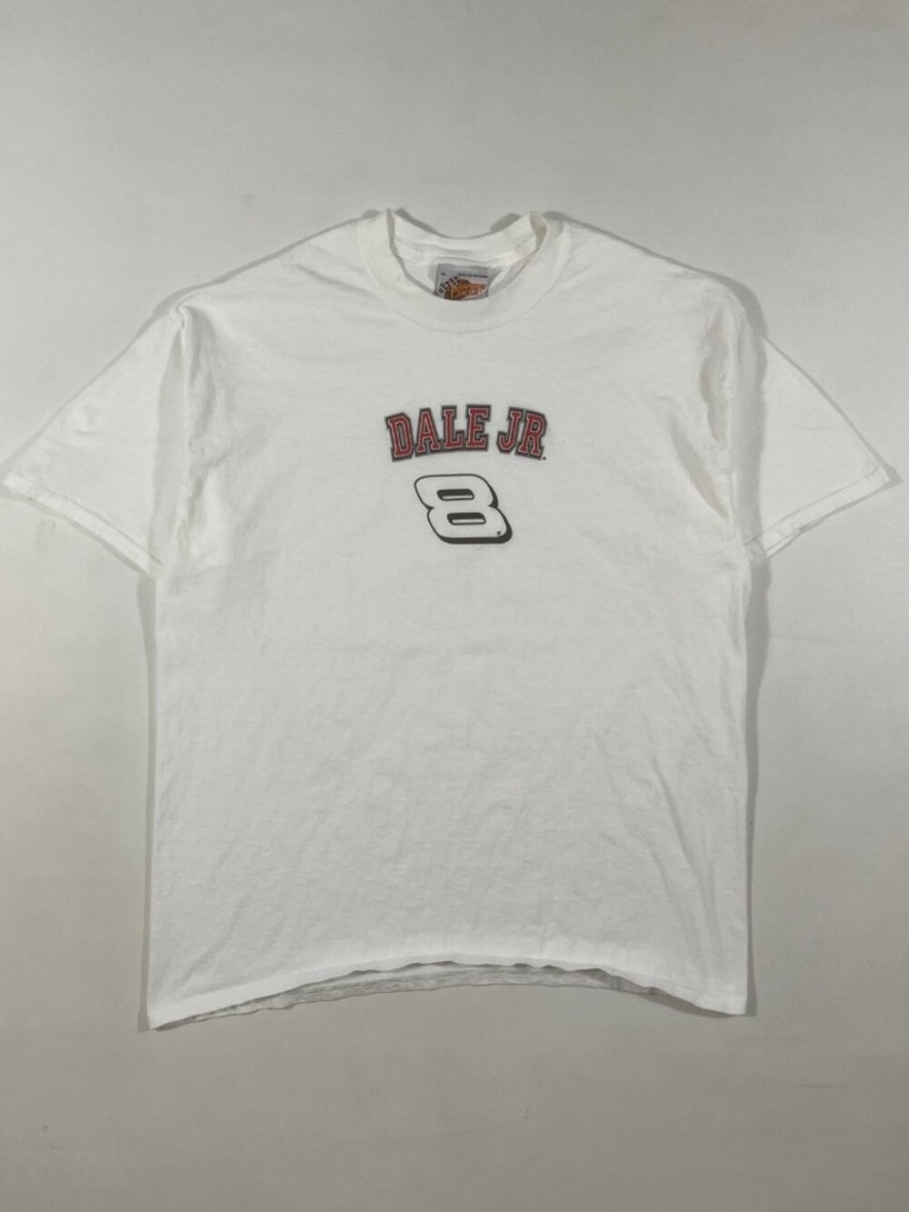 Vintage Y2K Winner's Circle Dale Earnhardt Jr #8 NASCAR White Tee XL